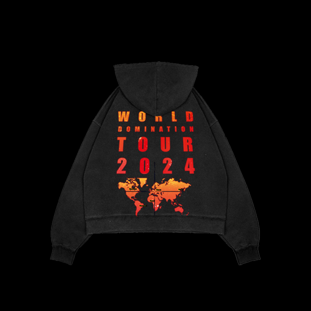 World Domination Hoodie- Black